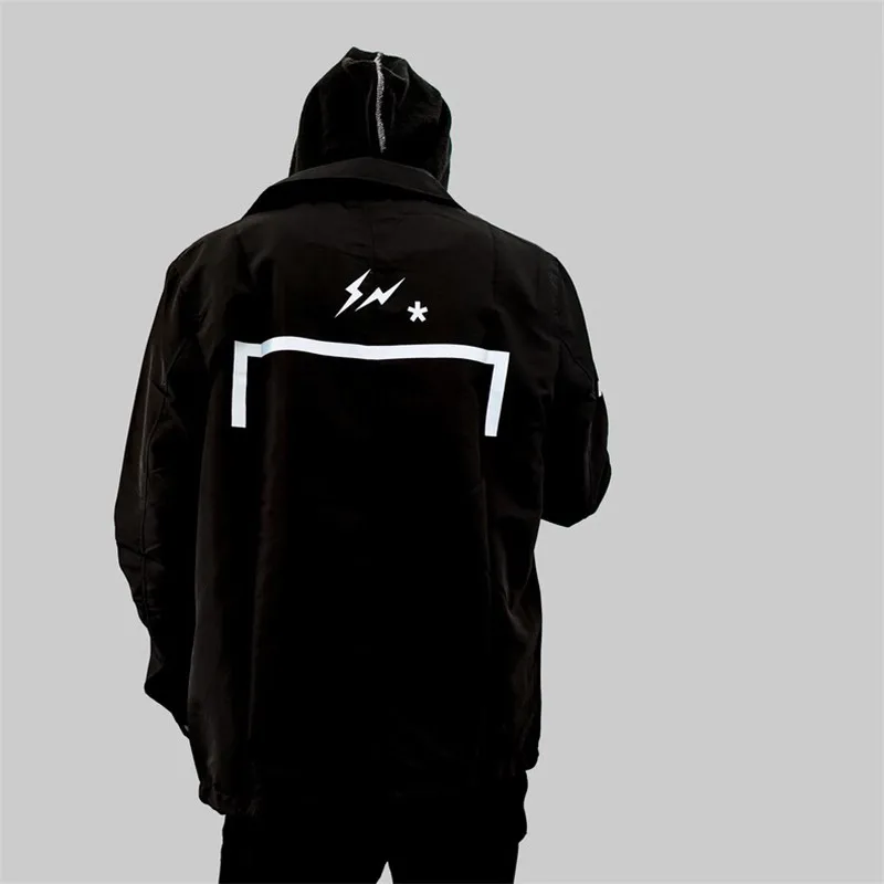 A Cold Wall Pants Men Elastic Waist Straight Pant Windbreaker TrousersTelescopic Safari Style Hip Hop A Cold Wall Pants