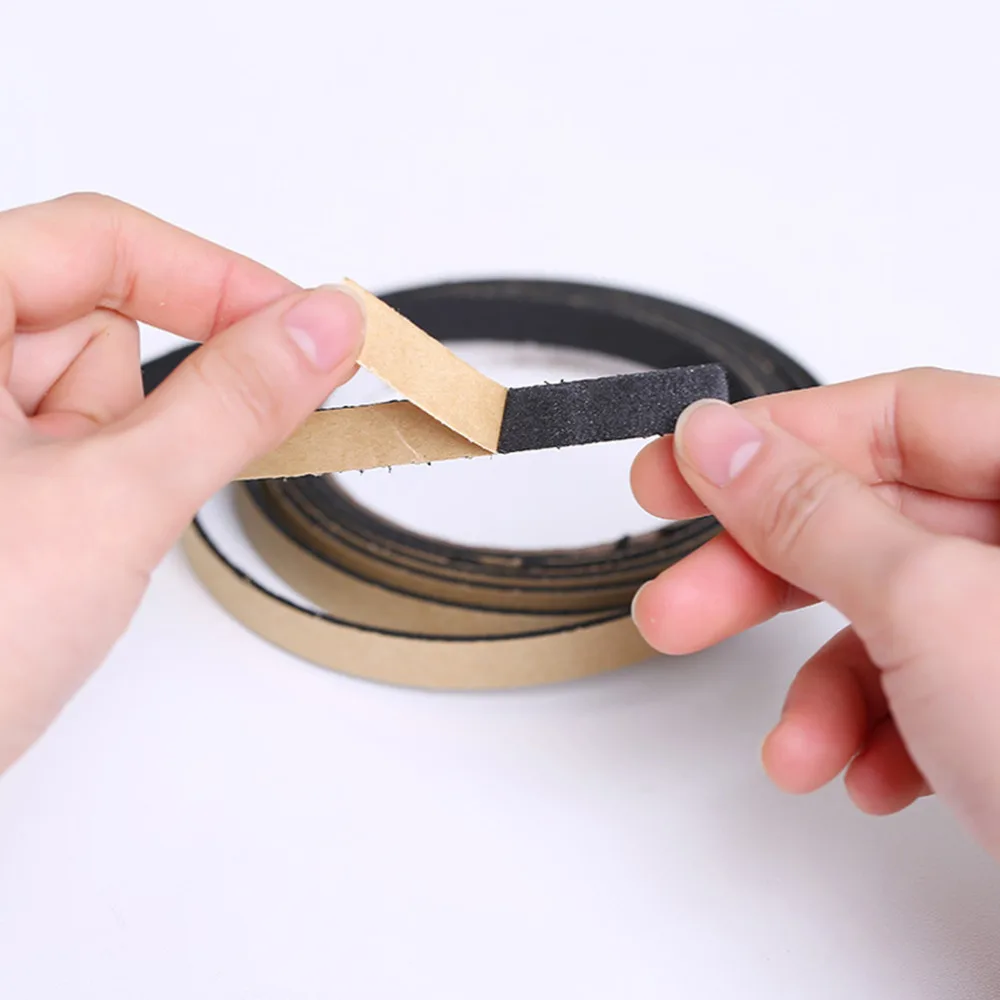 2M Black Waterproof Sealing Strips Security Kitchen Gas Stove Gap Window Dust Proof Sink Crack Strip Office Adhesive Tape | Канцтовары