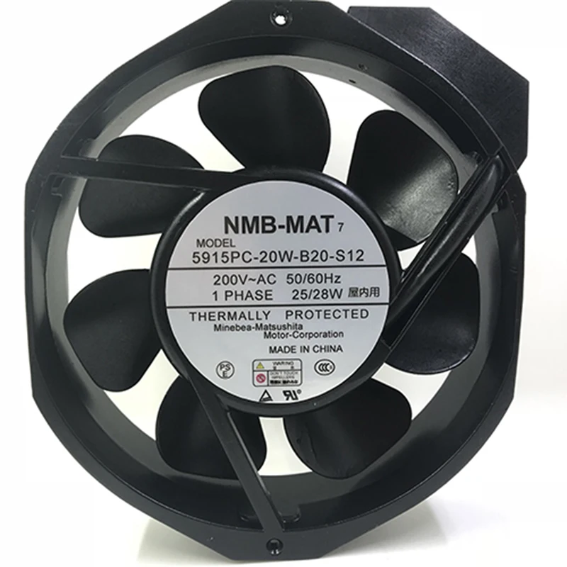 Здесь продается  High Temperature Resistance 200V NMB 5915PC-20W-B20 Metal Frame Cooling Fan  Компьютер & сеть