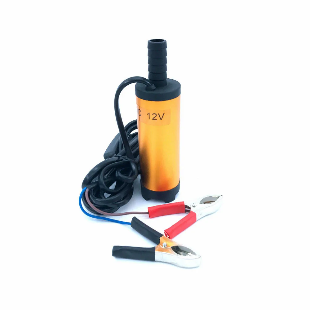 12V 24V DC Электрический погружной насос для перекачки дизельного масла воды топлива