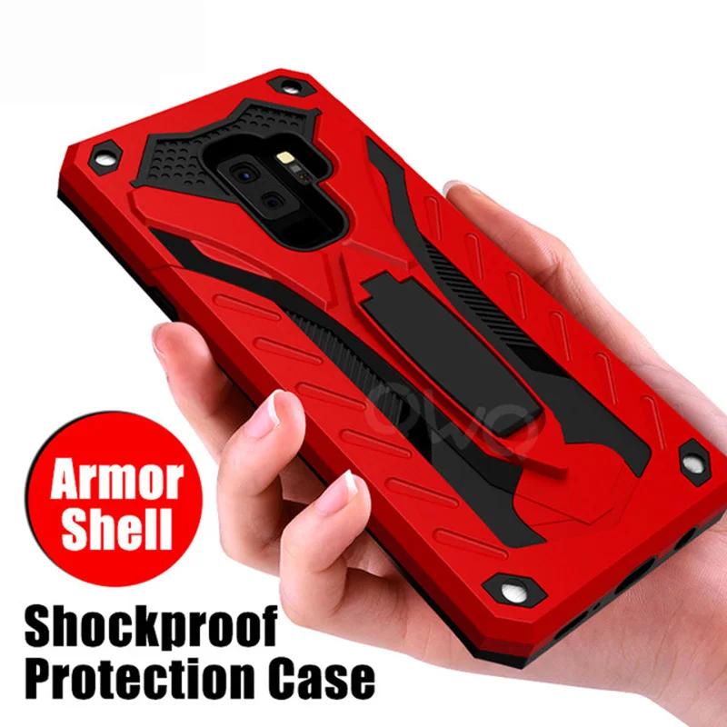 

For Samsung Galaxy S10E S10 S9 S8 Plus S7 Edge Note 9 8 5 Armor Case For J4 J6 J7 J8 A9 A7 A5 A8 A6 Plus 2018 Shockproof Cover