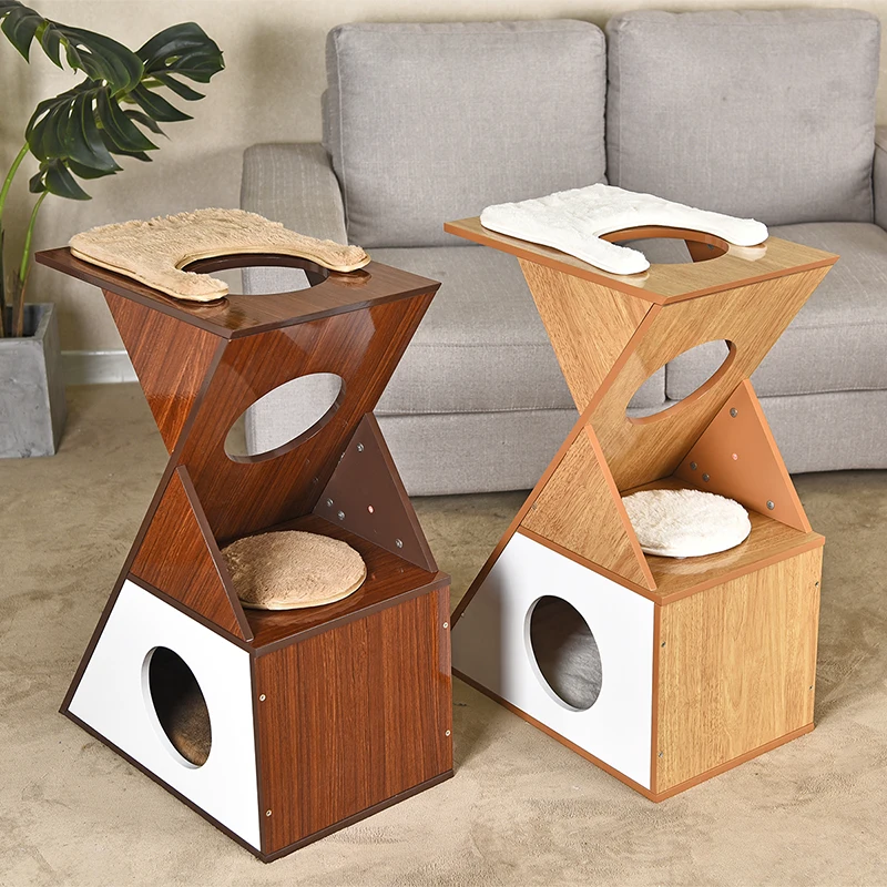 Europe Cat Furniture Protector boxes Cat Tree Scratcher Post Cat Cube