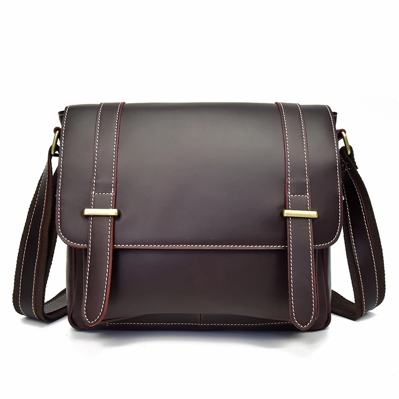

MAHEU Promotion Bags 100% Genuine Leather Shoulder Bag Brand Name Bags On Sale High Quality Messenger Bag Low Cheap Clear Stocks