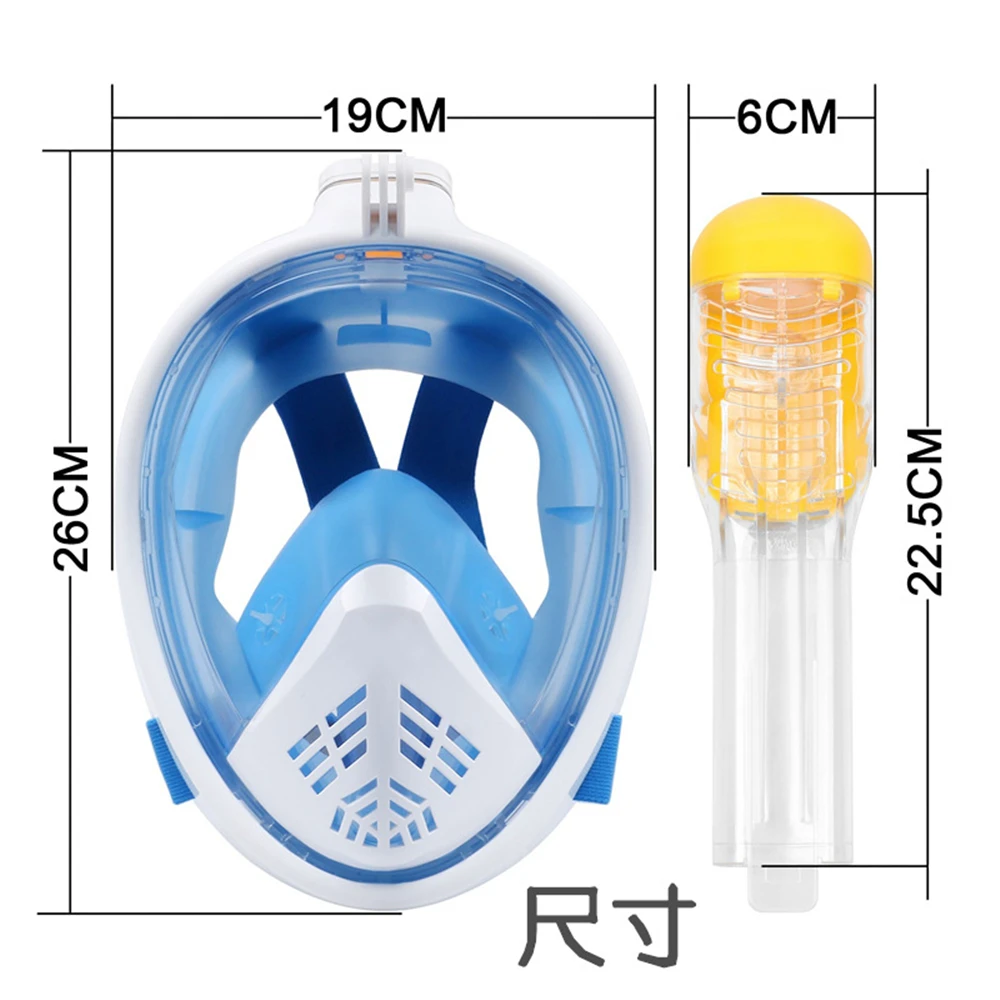 full face diving mask