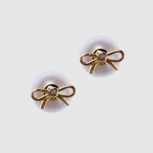 Дизайн творчества жемчужные серьги