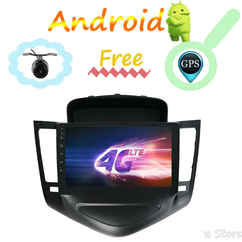 

Car Radio Multimedia Video Player Navigation GPS Android For Chevrolet CRUZE accessories sedan no dvd 2 din Android 8.1