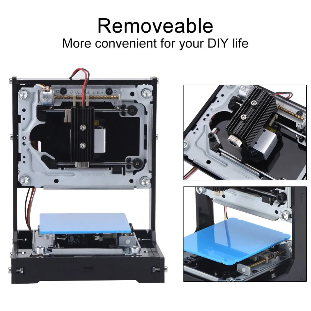 500 мВт USB DIY Лазерный принтер гравер лазерный гравировальный станок деревянный гравер Деревообрабатывающие инструменты