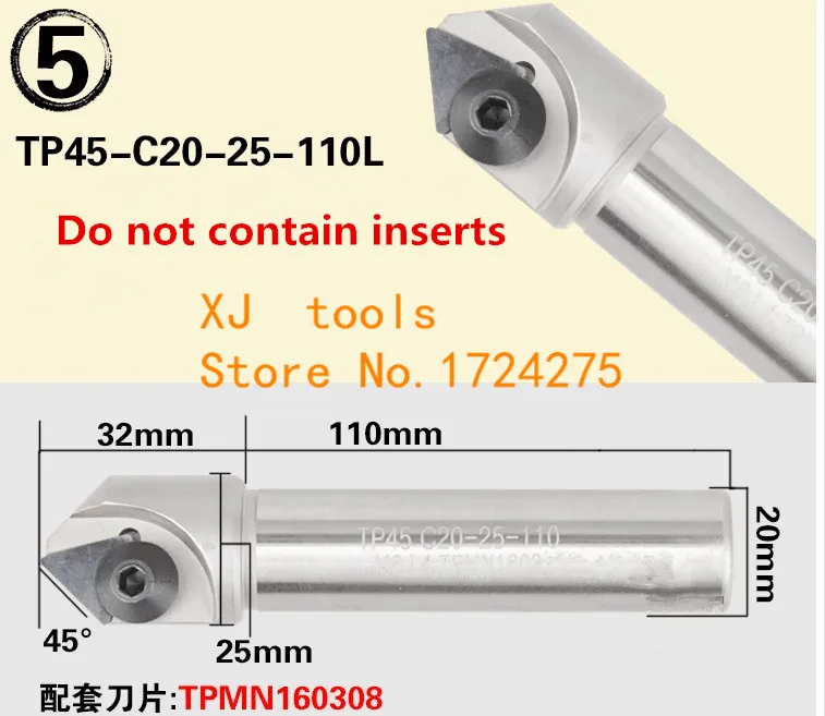 Шт. 1 шт. 45 градусов/60 градусов/90 градусов/120 градусов SSP SSK SSY SSH TP45 TCMT 12 мм 16 мм 20 мм ЧПУ фаски токарные инструменты