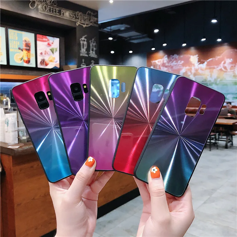 

Gradient Case For Samsung Galaxy S8 S9 Plus S10 S10E A6 A7 A8 A9 J4 J6 2018 A10 A20 A30 A40 A50 A60 A70 Note 8 9 Silicone Cover