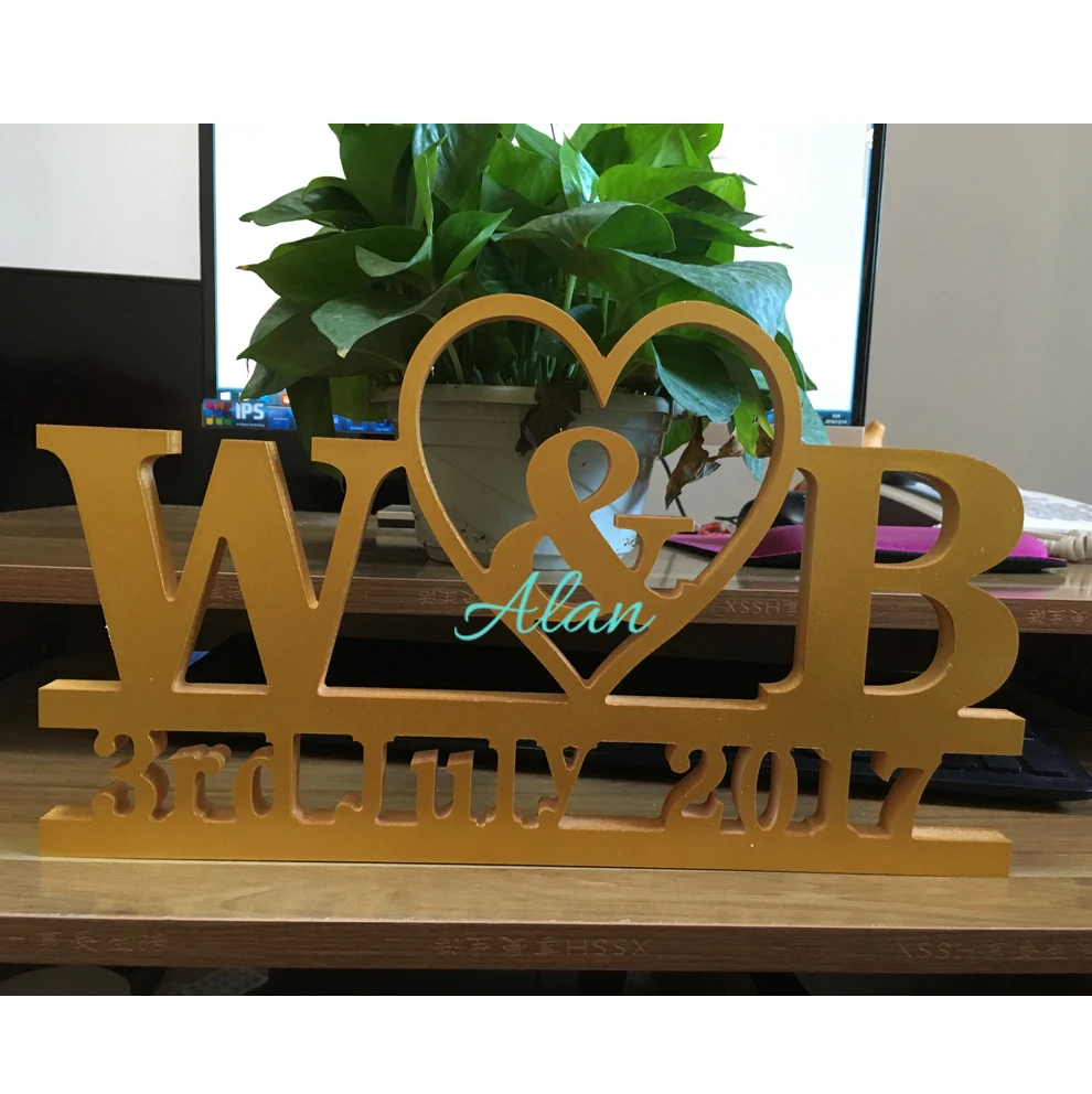  Gold Elegant Wedding save the date sign Photo Prop Sign Wedding Invitation -Wedding Photo Prop Brid - 32848284484