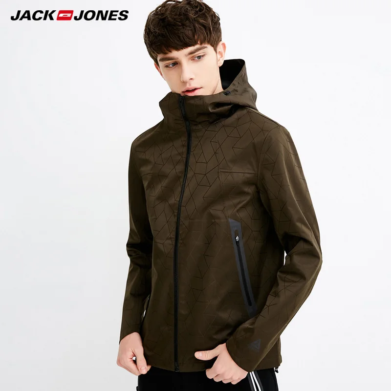 

JackJones Men's Spring & Summer Windproof Hooded Jacket| 218121528