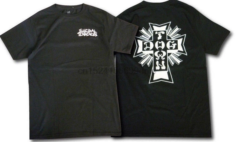 

(SKATE) Suicidal Tendencies - Dogtown Skateboards Logo - Shirt (Size SM - 2XL)