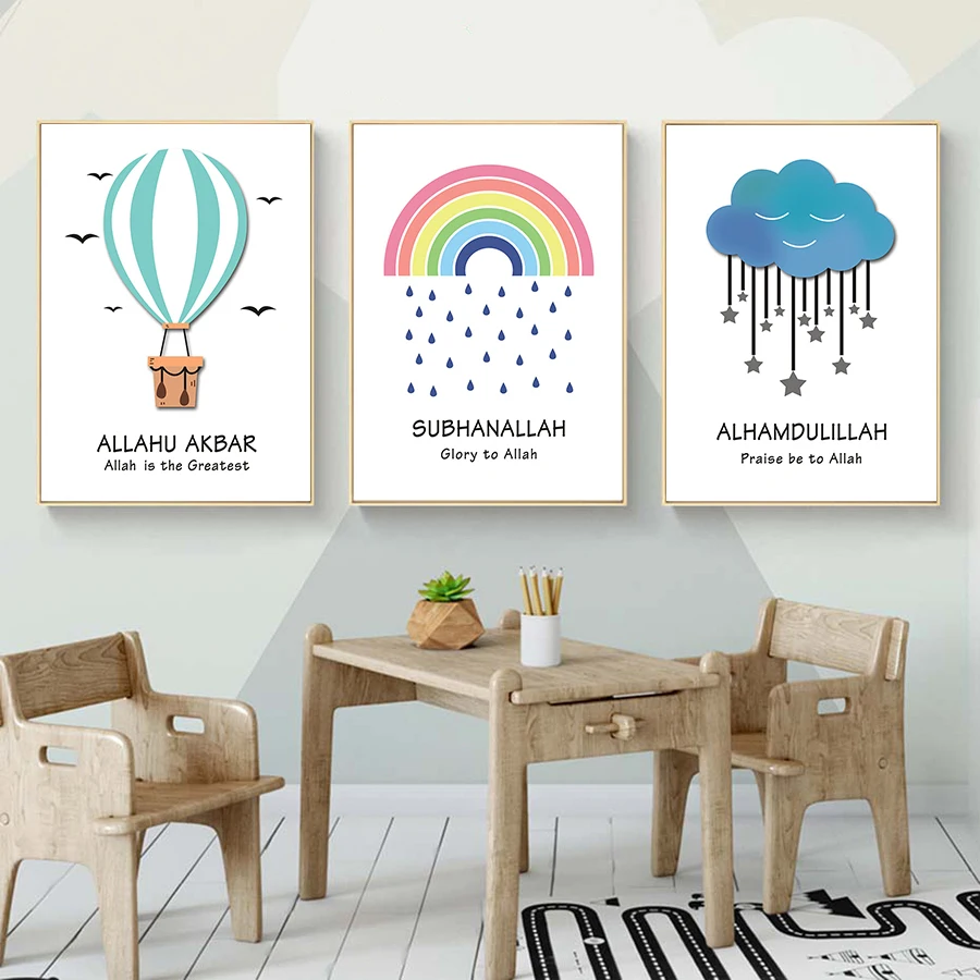 kids playroom wall art