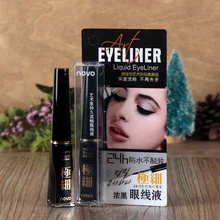 Брендовая жидкая подводка для глаз Черная Подводка для глаз водостойкая стойкая антицветущая косметика для подводки глаз матовая delicador Liquido