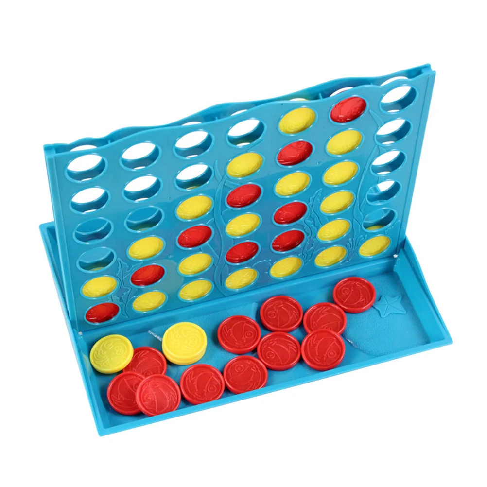 3D четыре игры шахматы раннее образование родитель-ребенок Взаимодействие 1 Набор подключение 4 в линии настольная Классическая игра игрушка для детей