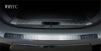 

For Nissan X-Trail X Trail T32 2014 -2016 Stainless Rear Bumper Trunk Door Sill Guard Pedal Protector Cover Trim Car Accessory