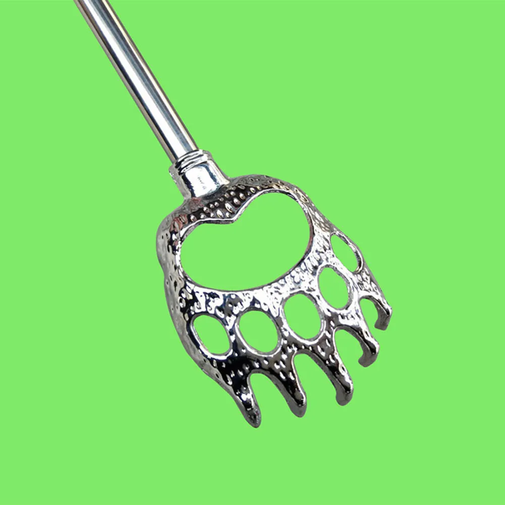 

droppshiping 1/2/5 Pcs Extendable Back Scratcher Telescoping Handle Stainless Steel Bear Claw Backscratcher Gift MFJ99