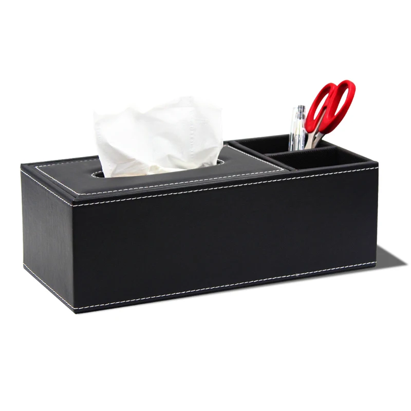 3-dividers-office-leather-square-pen-holder-pencils-stands-box-desk-stationery-organizer-office-brown-pen-pots-tissues-box