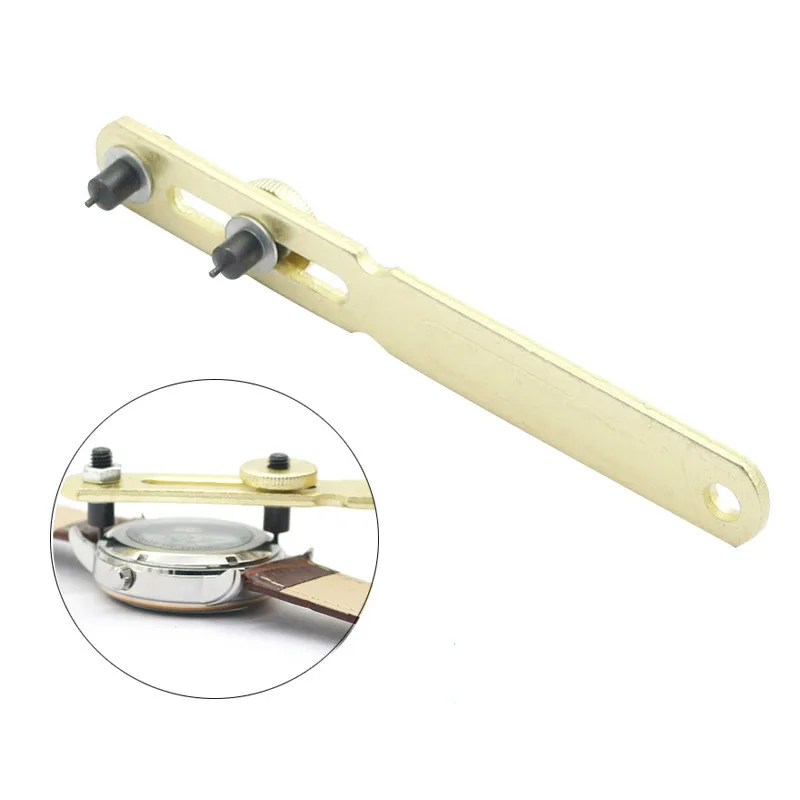 

1pc Adjustable Watch Back Case Cover Opener Battery Replacement Tool Wrench Spanner Remover Watch Repair Kit Watchmaker Tools