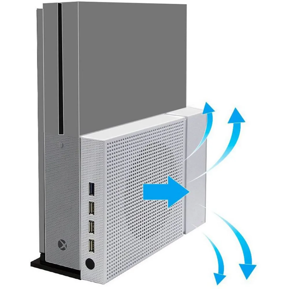 Топ предложения JYS вертикальная подставка вентилятор охлаждения и 4 порта usb-хаб для Xbox One S