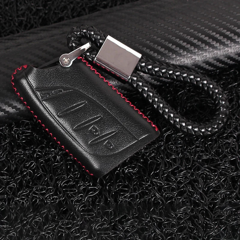 

Modified key bag new leather key set key ring modification decoration car Accessories For Lexus UX200 UX250h UX260h 2019 2020