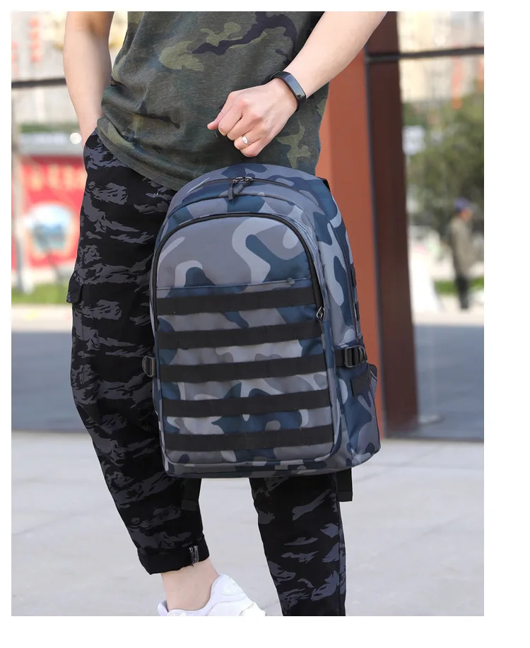 PUBG рюкзак, мужская сумка, Mochila Pubg Battlefield infants, камуфляжный рюкзак для путешествий, школьные сумки для мальчиков, мужской рюкзак для косплея 3 уровня