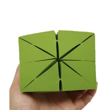 8 шт./партия треугольной формы мягкая Волшебная Очищающая подушка для лица косметический спонж для очищения кожи BB крем-основа инструменты для макияжа