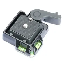 Новая камера видеокамера быстросъемная пластина зажим адаптер с пластиной двойная страховая кнопка для DSLR штатив монопод шаровая Головка