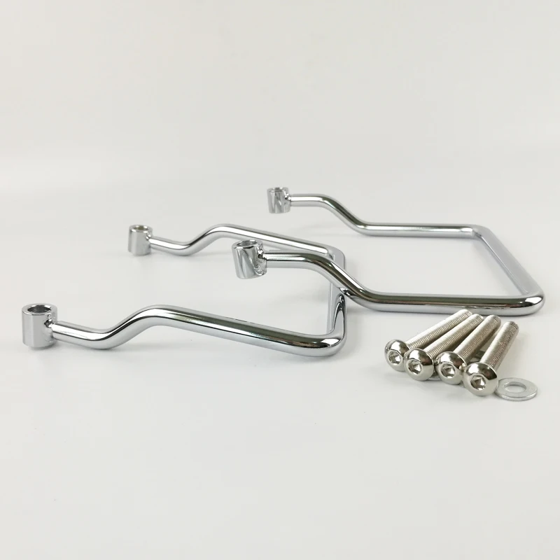 HZYEYO Motorcycle Saddle Bag Support Bar Mount Bracket Motorcycle Accessories