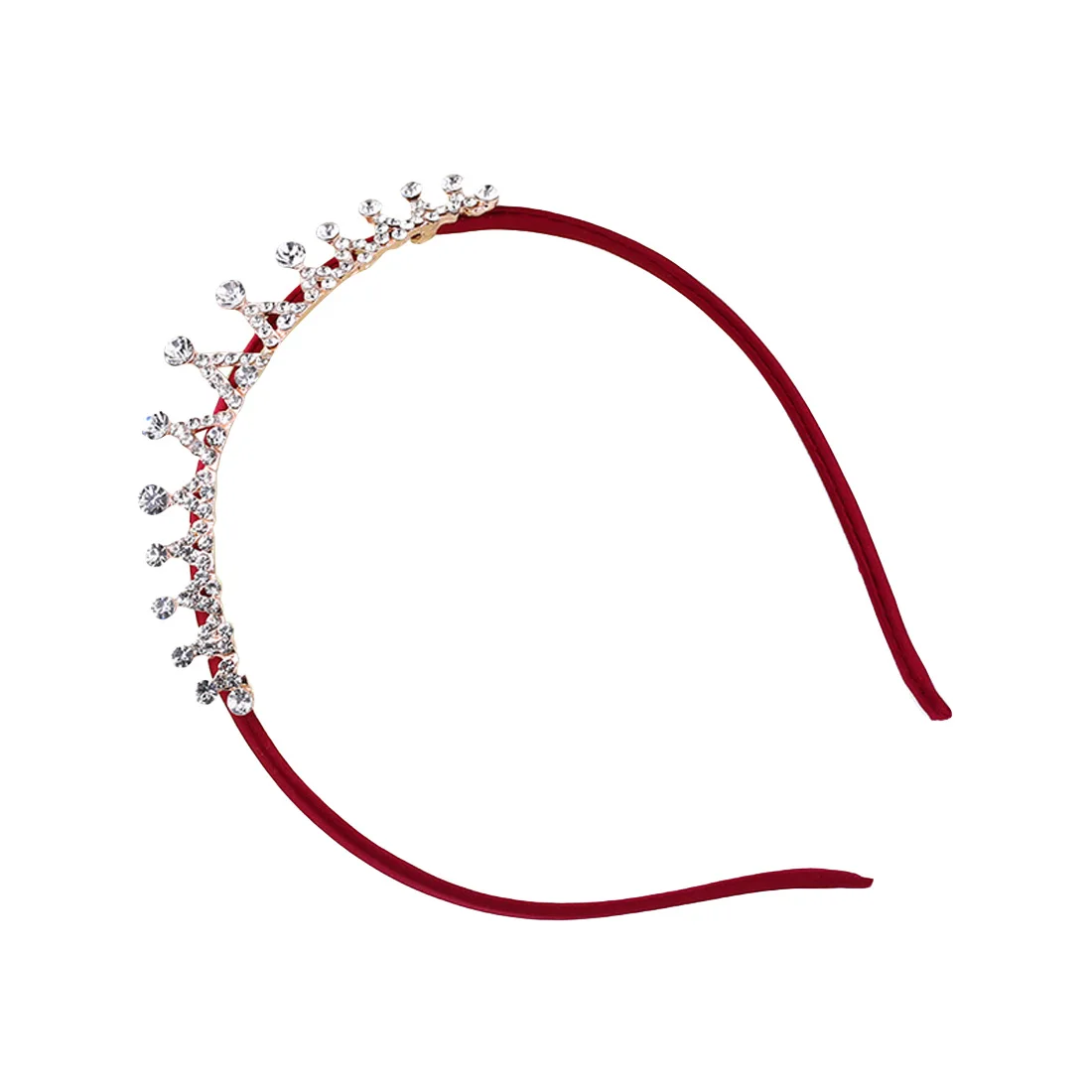 

Girls Rhinestone Hairband Child Party Bridal Crown Headband Crystal Diamond Hair Hoop Hair bands Accessories