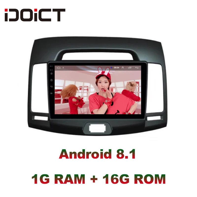 Автомобильный DVD плеер IDOICT на Android 8 1 с GPS навигацией мультимедийный проигрыватель