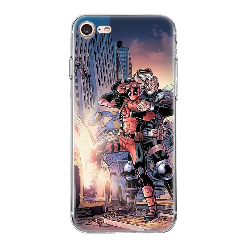 Чехол Hero Deadpool Harley Quinn для iphone XR XS Max 7 8 Plus X 10 5 5SE 5C 6 6S 11 11Pro Sac TPU Fundas чехол для телефона - Цвет: 11