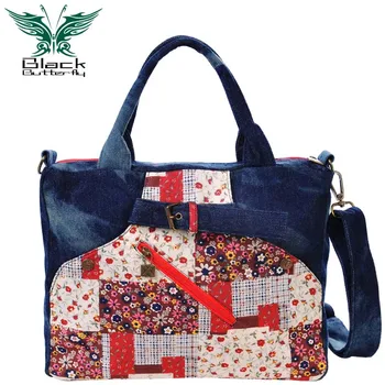 

Daypack Special Offer Top Baguette Shoulder Bags Soft New Handbag 2019 Denim Cloth Satchel Bag Tote Leisure Xiekua Package