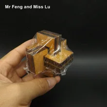 Kong Ming Luban замок китайские 3D Пазлы деревянная игрушка игра