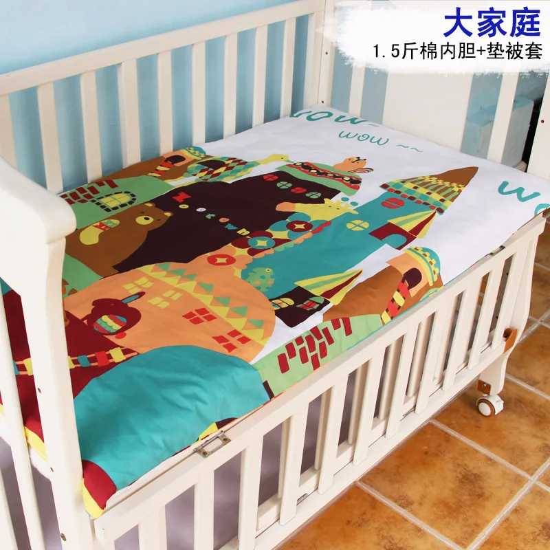 FreeShipping4SizesSoftCottonNewbornCribBeddingMattressBaby