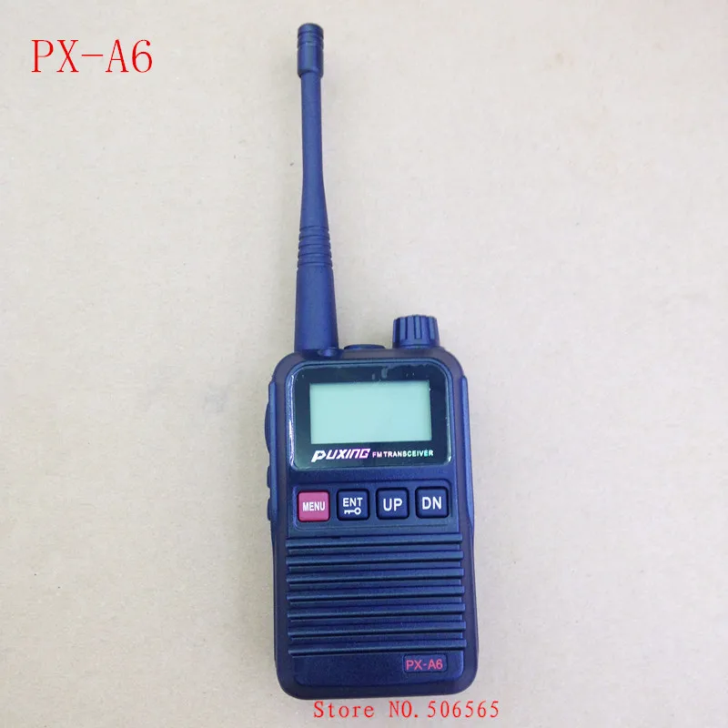 Компактная портативная PX A6 UHF 400 470mhz рация двухстороннее радио|walkie talkie radio|puxing