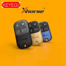 Keyecu 5 części/partia XHORSE Multicolor uniwersalny pilot zdalnego sterowania 4 przycisk dla VVDI kluczowym narzędziem VVDI2 (wersja angielska)