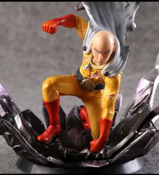 

One Punch Man Saitama 1/6 Scale Painted Figure Saitama Doll Brinquedos Anime PVC Action Figure Collectible Model Toy 24cm KT3408