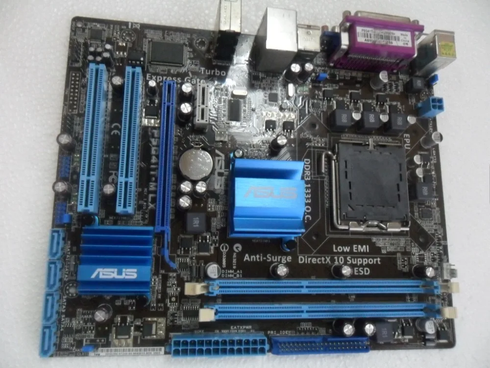 Free shipping original motherboard for ASUS P5G41T-M LX LGA 775 DDR3 8GB USB2.0 VGI G41 Desktop motherboard