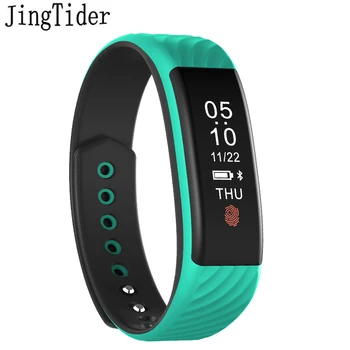 

JingTider W810 Smart Bracelet Heart Rate Monitor Smart Band Wristband Fitness Activity Tracker Waterproof IP67 For IOS Android