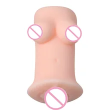 Mini Pocket male masturbation,Silicone Baby Pussy Realistic Vagina Sex Toys dolls For Men Adult Sex Products With Jump Egg