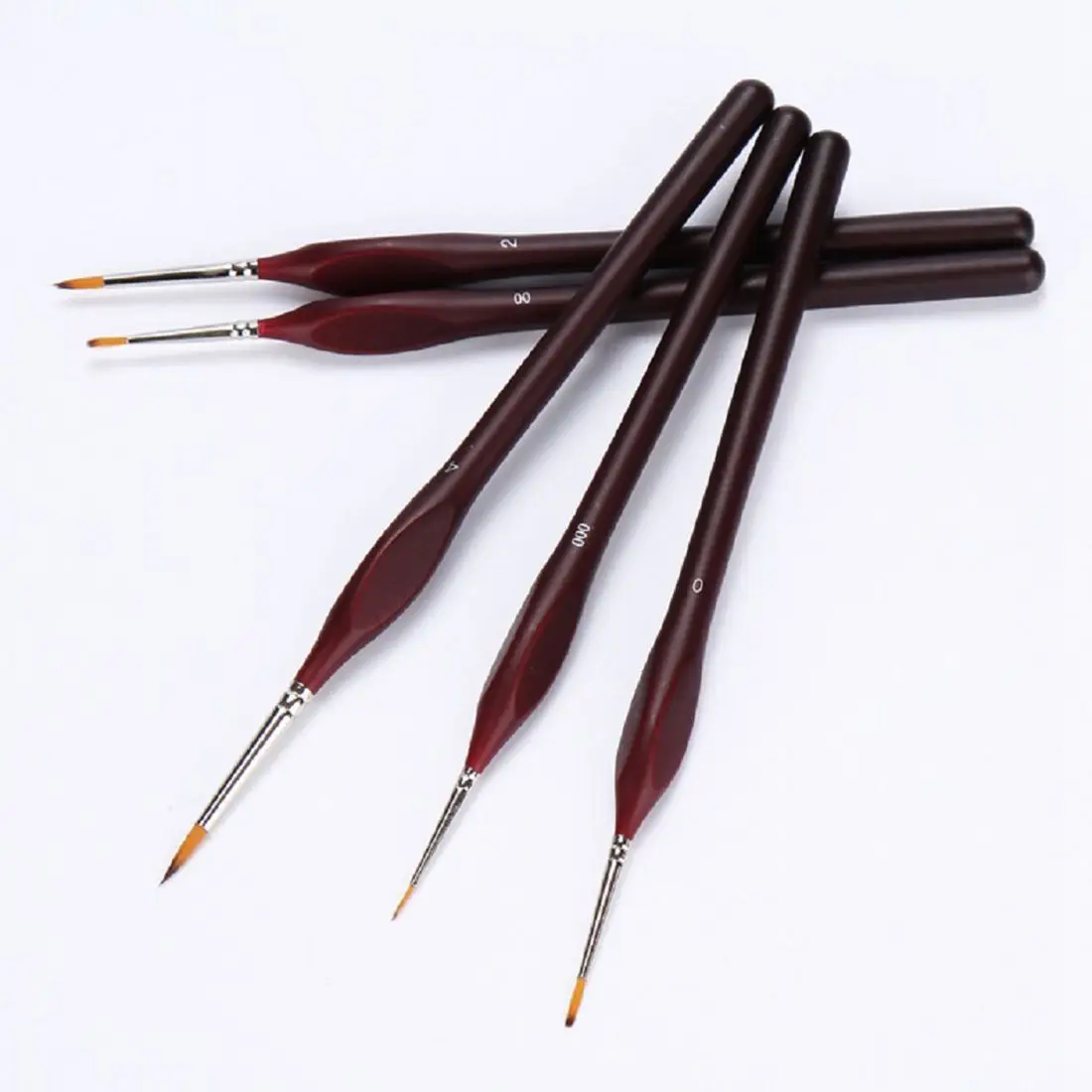 6-Piece Fine paint brushes-набор кистей для рисования деталей-для акрила, акварели, масла