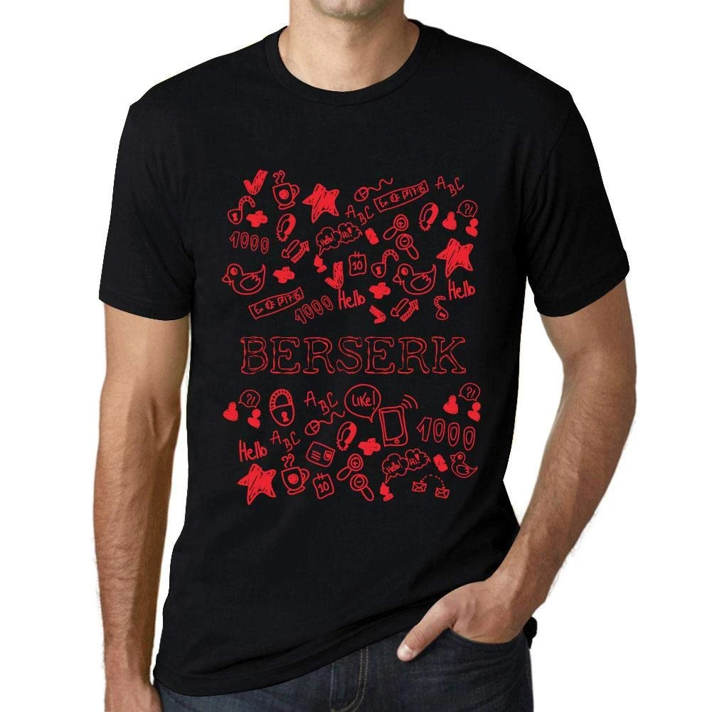 black red graphic tee