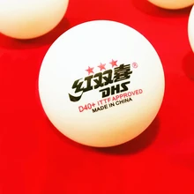 DHS 30 balls 60 balls table tennis balls Original 3 star D40+ seamed new material ABS 40 plastic ping pong balls poly