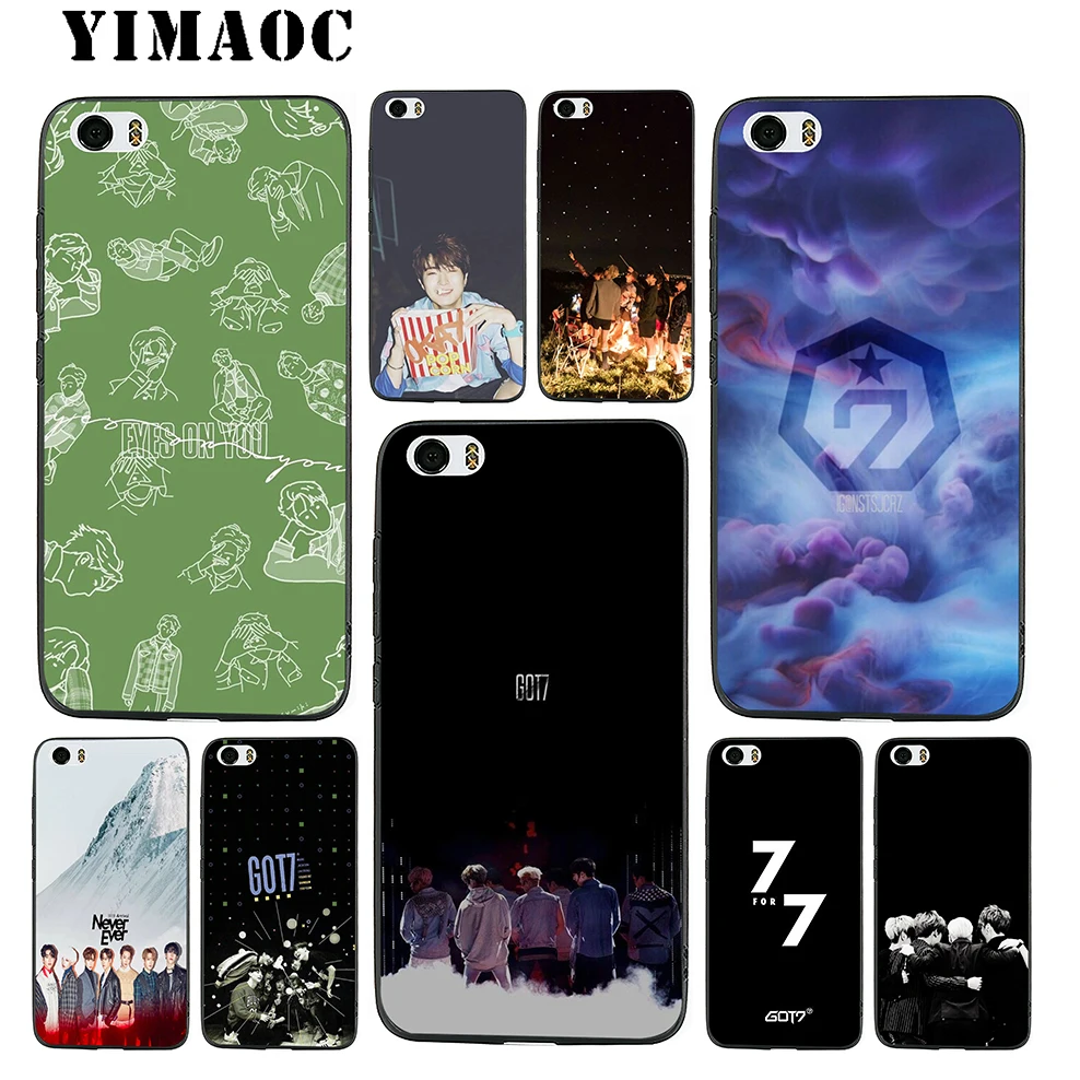 YIMAOC GOT7 Bands Soft Silicone Case for Xiaomi Redmi Note 9 Mi 8 Se 7 6 6A A1 A2 4X 4A 5A 5 MAX 3 MiA1 |