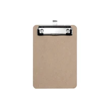 B6 Restaurant Hotel Ordering Wooden Clipboard 17.7*12.2 cm Writing Board Folder Clipboards Office Stationery Supplies