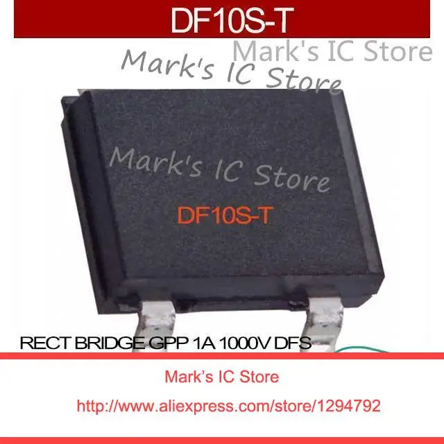 DF10S T RECT BRIDGE GPP 1A 1000V DFS DF10S 10 DF10S 10S DF10 10S|dfs ...