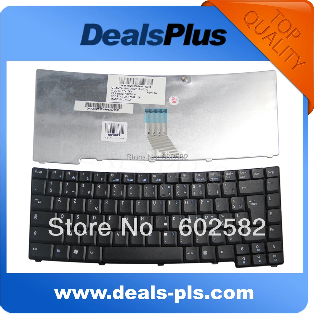 

NEW For ACER TravelMate 8100 4100 4000 Laptop French keyboard 99.N7082.10F