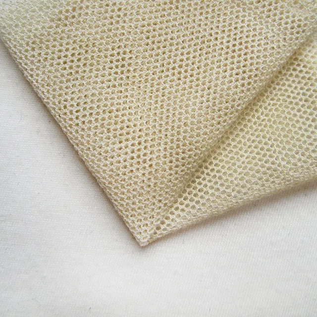 90cm*140cm 100 cotton thin mesh fabric small hexagon hole soft patchwork apparel net fabric