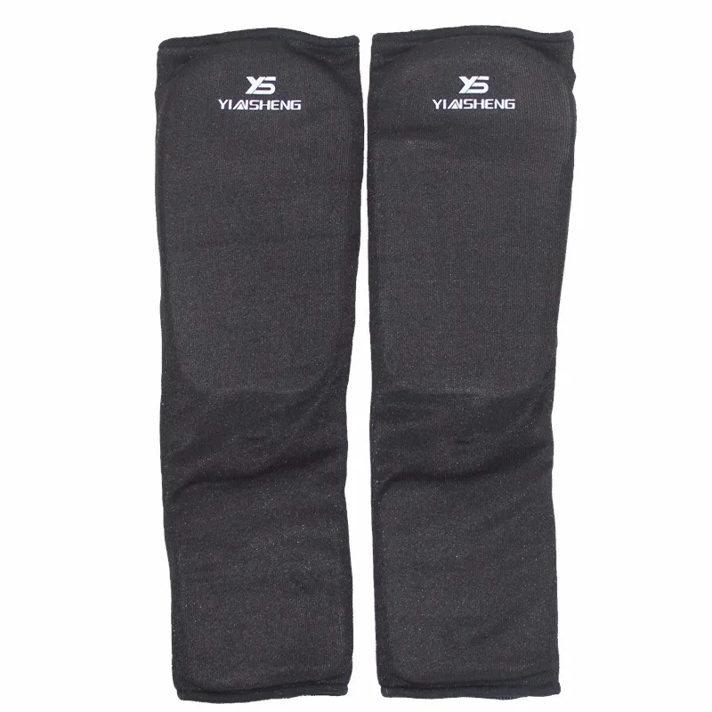 Хлопковые боксерские защитные щитки MMA Защита ног TKD kickboxing pad Muaythai тренировочные
